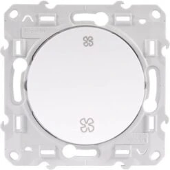 Schneider® INTERRUPTEUR VMC ODACE SCHNEIDER BLANC RAL 9003 S526233/S520233