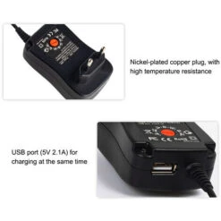 Adaptateur D'alimentation Universel AC Vers DC 30W Avec Port USB 5V 2,1A, Chargeur D'alimentation Enfichable AC Tension De Sortie Réglable 3V à 12V Avec 8 Adaptateurs DC Pour L'électronique Domestique 9 Adaptateur D'alimentation Universel AC Vers DC 30W Avec Port USB 5V 2,1A, Chargeur D'alimentation Enfichable AC Tension De Sortie Réglable 3V à 12V Avec 8 Adaptateurs DC Pour L'électronique Domestique -Douille Soldes Boutiquec 61248391 5
