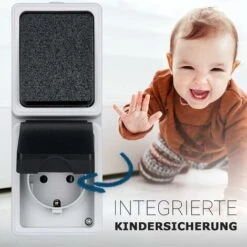 Prise 10A+ Interrupteur Va Et Vient Etanche IP44 NF [Classe énergétique A] -Douille Soldes Boutiquec 64242914 4