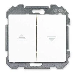 SIEMENS DELTA IRIS INTERRUPTEUR VOLETS ROULANTS BLANC SIE266719