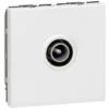 Legrand Prise Télévision Ø9,52mm Mâle Mosaic 2 Modules - Blanc - 078782