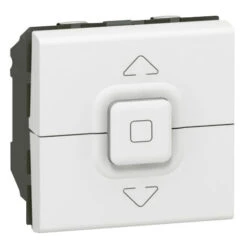 Legrand Interrupteur Volets Roulants 2 Modules à Composer Mosaic - Blanc