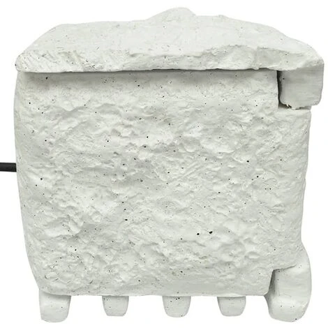 4 Prises De Jardin étanches Résine Blanc VidaXL 2 4 Prises De Jardin étanches Résine Blanc VidaXL – Image 2