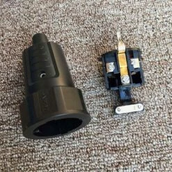 1 Prise One Thing Aqua Black Femelle Avec 1 Prise Mâle 220 V, Prise De Terre, Prise Tertiaire Noire, Idéale Pour Les Sites Commerciaux Extérieurs -Douille Soldes Boutiquec 73760867 3