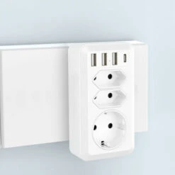 USB Secteur Multiple, 7 En 1 USB Chargeur Multiprise Murale Avec 3 Sortie AC (16A, 3800W), 3 Ports USB 5V/3.4A, 1 Port Type-C, Pour La Maison Le Bureau Les Voyages Compatible Avec Phone 6 USB Secteur Multiple, 7 En 1 USB Chargeur Multiprise Murale Avec 3 Sortie AC (16A, 3800W), 3 Ports USB 5V/3.4A, 1 Port Type-C, Pour La Maison Le Bureau Les Voyages Compatible Avec Phone -Douille Soldes Boutiquec 74244545 3