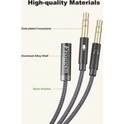 Adaptateur De Prise Audio Stéréo Monobloc Mini Câble De Prise Audio Câble Adaptateur De Prise Audio Stéréo Mâle à Femelle De 3,5 Mm (30 Cm) BF 8 Adaptateur De Prise Audio Stéréo Monobloc Mini Câble De Prise Audio Câble Adaptateur De Prise Audio Stéréo Mâle à Femelle De 3,5 Mm (30 Cm) BF -Douille Soldes Boutiquec 75022708 4