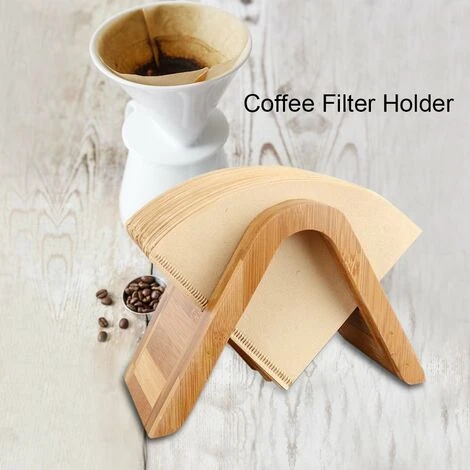 ZXPASRA Porte-Filtre à Café, Porte-Filtre à Café En Bois De Bambou Renouvelable Support De Stockage Du Papier Café Support Pour Distributeur De Papier Filtre à Café PréSentoir Pour Distributeur 1 ZXPASRA Porte-Filtre à Café, Porte-Filtre à Café En Bois De Bambou Renouvelable Support De Stockage Du Papier Café Support Pour Distributeur De Papier Filtre à Café PréSentoir Pour Distributeur