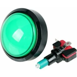 5x Nouveau 60mm En Forme De Dôme LED Boutons-poussoirs Lumineux Pour Jeux De Machine à Sous Arcade -Douille Soldes Boutiquec 76992933 4