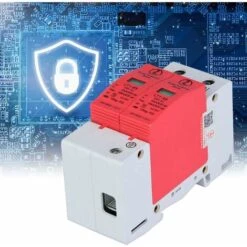 Dispositif De Protection Contre Les Surtensions Téléphonique, Parafoudre Basse Tension Pour Tout Usage Domestique Ou Professionnel (2P80KA) -Douille Soldes Boutiquec 78176709 5