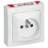 Legrand Prise De Courant Avec Terre Appareillage Saillie - Bornes Auto - Blanc