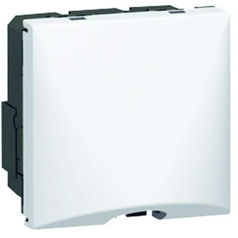 Legrand Sortie De Câble Avec Serre-câble Mosaic - Blanc - 2 Modules 1 Legrand Sortie De Câble Avec Serre-câble Mosaic - Blanc - 2 Modules