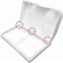 CDouble Prise électrique Prise Couvercle De La Prise De La Prise De Sécurité Sûre Prise Double Prise Protecteur Couvre Bébé Boîte De Sécurité Enfant -Douille Soldes Boutiquec 79973999 4