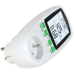 FISHTEC® Wattmètre - Prise Contrôle Coût De La Consommation D'Énergie - Affichage Numérique De La Puissance Électrique -Douille Soldes Boutiquec 81923415 4