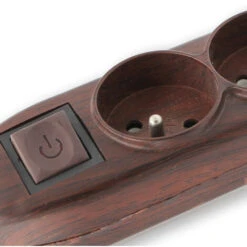 Bloc Multiprise 4 Prises Avec Interrupteur - Effet Bois - Câble 1,5m -Douille Soldes Boutiquec 81923460 4