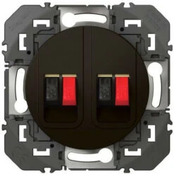 Legrand Prise Haut-parleur Double Dooxie - Noir (600582)