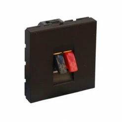 Prise Haut-parleur Mosaic 2 Modules Noir Mat LEGRAND 079551L
