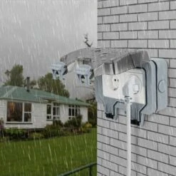Prise Etanche Exterieur Ip66, Prise Électrique Externe, Résistant Aux Intempéries, Prise Extérieure De Anti Poussière Prise Électriques Murale 7 Prise Etanche Exterieur Ip66, Prise Électrique Externe, Résistant Aux Intempéries, Prise Extérieure De Anti Poussière Prise Électriques Murale -Douille Soldes Boutiquec 83869414 3
