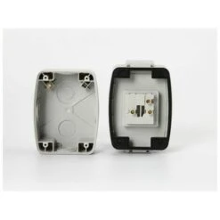 Prise Exterieure Etanche Ip66, Prise Murale Anti Poussière, Prises Electriques Murales Jardin Pour Intérieur Et Extérieur (Single Prise) -Douille Soldes Boutiquec 91373500 5