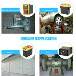 250 Tension Universel CK1/250 V Interrupteur De Sécurité étanche à La Poussière Interrupteur Meuleuse Interrupteur électromagnétique -Douille Soldes Boutiquec 91414139 4