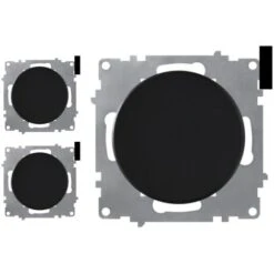 Interrupteur Simple Allumage (pack De 3) Noir 3 Pièces