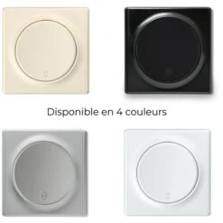 Interrupteur Va-et-vient Simple, Encastré, Avec Plaque De Finition Florence Blanc -Douille Soldes Boutiquec 91583288 5