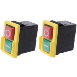 Lot De 2 250 Tension Universel CK1/250 V Interrupteur De Sécurité étanche à La Poussière Interrupteur Meuleuse Interrupteur électromagnétique