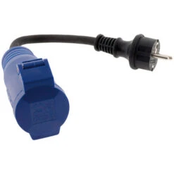 Adaptateur Caravane Femelle CEE17 En Mâle 16A - Zenitech