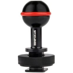 Chaussure De Plongee Froide 1 Pouce Adaptateur De Base Pour De Monture A Billes Connecteur Pour Etui Boitier Etanche Camera Sous-Marine Video/ Flash/Stroboscope