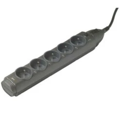 INFOSEC - S5 - Parasurtenseur 5 Prises FR - Garantie 2 Ans