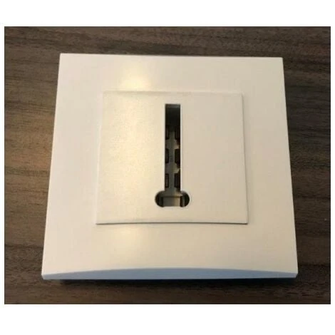 Prise Téléphone Blanche Conjoncteur 8 Plots En T Encastrée Fixation Vis Complete Avec Plaque ALTERNATIVE ELEC AE52010-P 2 Prise Téléphone Blanche Conjoncteur 8 Plots En T Encastrée Fixation Vis Complete Avec Plaque ALTERNATIVE ELEC AE52010-P – Image 2