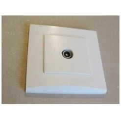 Prise TV Simple Blanche 1 Sortie Mâle 9.52mm Encastrée Fixation Vis Complète Avec Plaque De Finition ALTERNATIVE ELEC AE52012-P 6 Prise TV Simple Blanche 1 Sortie Mâle 9.52mm Encastrée Fixation Vis Complète Avec Plaque De Finition ALTERNATIVE ELEC AE52012-P -Douille Soldes Boutiquec 9559343 3