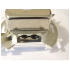 Prise TV-FM-SAT Blanche Encastrée 1 Entrée Fixation Vis Complète Avec Plaque De Finition ALTERNATIVE ELEC AE52021-P -Douille Soldes Boutiquec 9559356 4