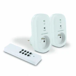 Prise Télécommandées (lot De 2) 2300 W + Télécommande
