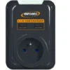 INFOSEC - S1 USB NEO - Parasurtenseur 1 Prise FR + 2 Ports USB - Garantie 2 Ans