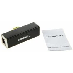 Semoic Parafoudre De RÉSeau Ethernet De Protection Contre Les Surtensions RÉSeau RJ45 -Douille Soldes Boutiquec 97351476 5