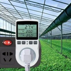 Prise Thermostat, Prise Minuteur Digital, Prise Programmable Digitale Avec Sonde, Minuterie Numérique Programmable, Prise Thermostat Chauffage Pour Serre, Aquarium -Douille Soldes Boutiquec 97891388 4