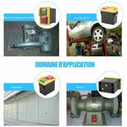 250 Tension Universel CK1/250 V Interrupteur De Sécurité étanche à La Poussière Interrupteur Meuleuse Interrupteur électromagnétique -Douille Soldes Boutiquec 98453340 4