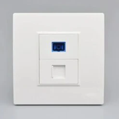 Interface Fibre Optique SC, Prise Murale, Panneau Jack Réseau RJ45, Type Connecto1 -Douille Soldes Boutiquec 99409760 3