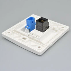 Interface Fibre Optique SC, Prise Murale, Panneau Jack Réseau RJ45, Type Connecto1 -Douille Soldes Boutiquec 99409760 4