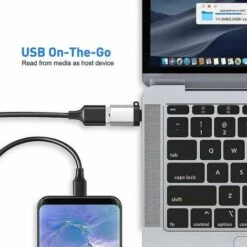 Adaptateur USB C Vers USB 3.0 (Pack De 2), Adaptateur USB C Mâle Vers USB 3.0 Femelle Compatible Avec Téléphone, Ordinateur Portable, PC (Argent) -Douille Soldes Boutiquec 99809721 3